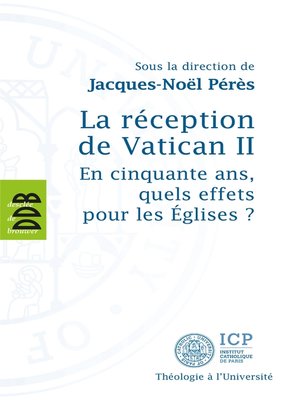 cover image of La réception de Vatican II